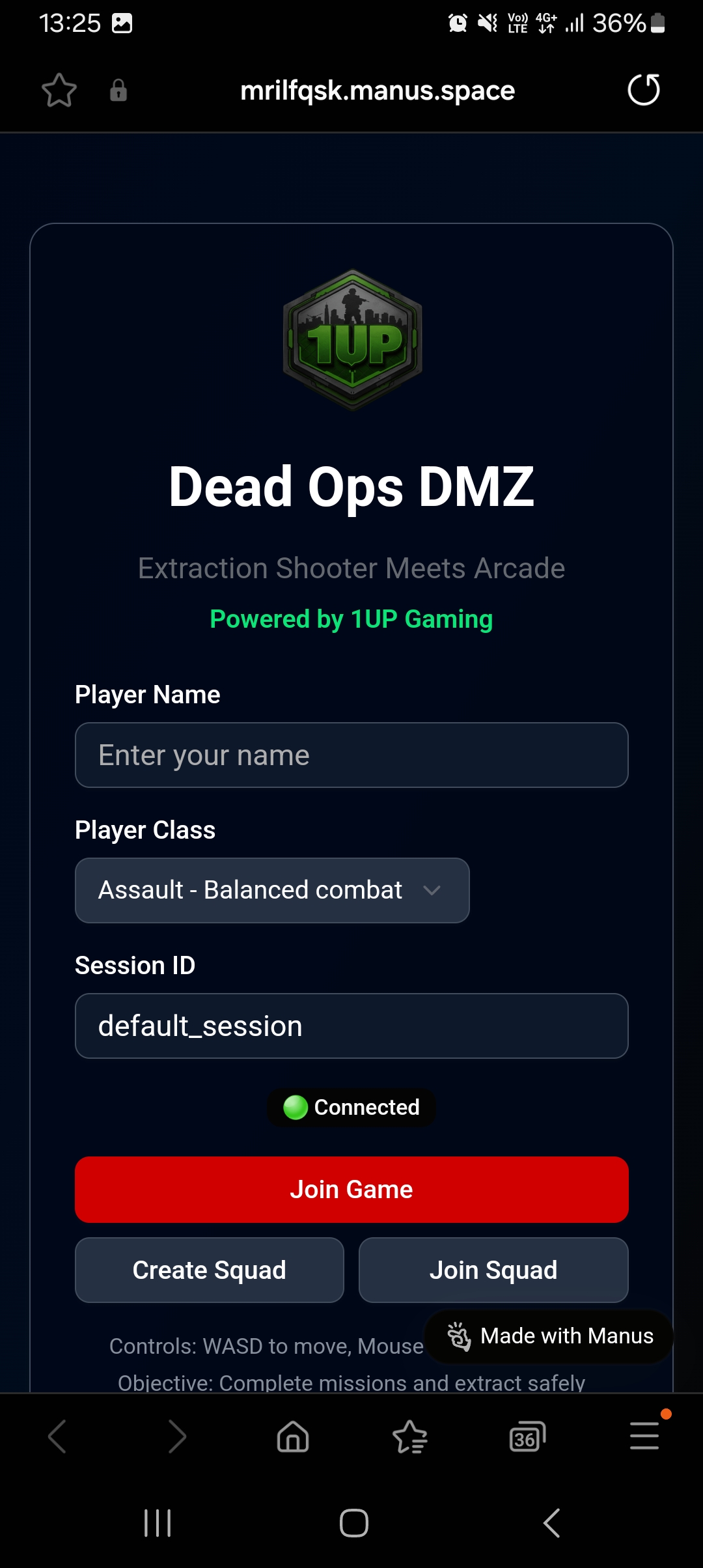 Game Interface
